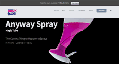 Desktop Screenshot of anywayspray.com